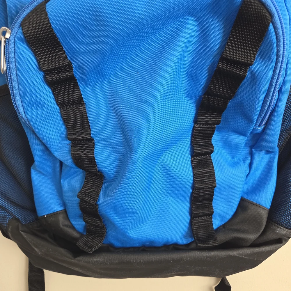 Nike Bright Blue Backpack with Black Accents